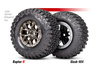 Traxxas Ford Raptor R 4X4 Ultimate 4S 1:10 4WD Złoty Samochód Zdalnie Sterowany Model RC | 101177-4-FOXSE