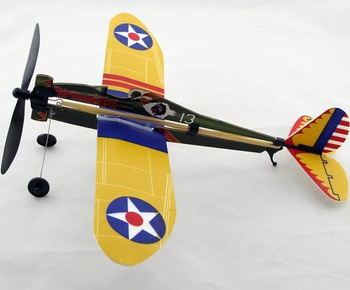 Boeing P26 415mm "gumówka" - XA05301 Aviator