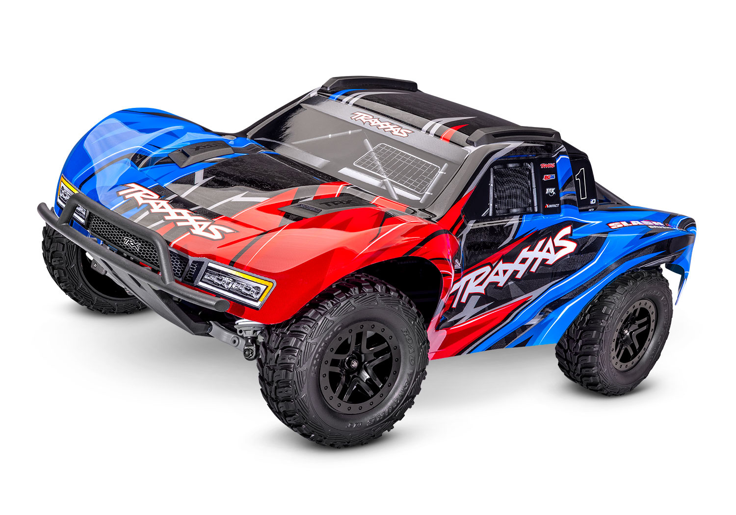 Traxxas Slash 4X4 BL-2S 1:10 4WD Zielony Samochód Zdalnie Sterowany Model RC | 68154-4-GRN pol_pl_Traxxas-Slash-4X4-BL-2S-1-10-4WD-Zielony-Samochod-Zdalnie-Sterowany-Model-RC-68154-4-GRN-1017440_1