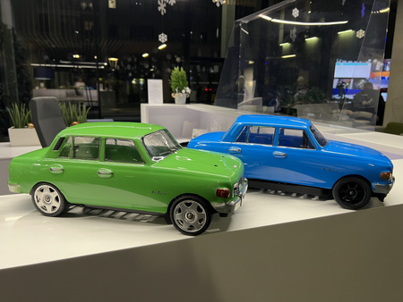 Karoseria 1/10 Wartburg 353 Clear Body (przezroczysta) | MKWARBI