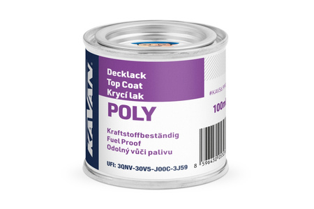 Lakier wierzchni poliuretanowy POLY (100ml) | KAV56.9990 KAVAN
