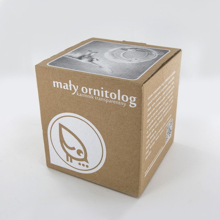 Karmnik Dla Ptaków Zestaw Mały Ornitolog z Przyssawkami Do Okna