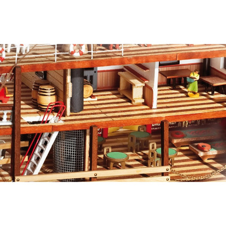 STATEK TYLNOKOŁOWIEC MISSISSIPPI (Z PRZEKROJEM) 1:80 | 14003 OCCRE