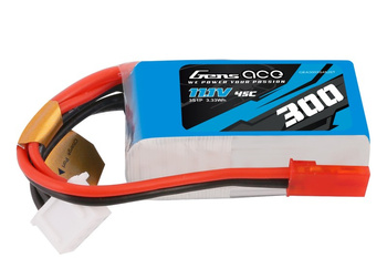 Pakiet LiPo 300mAh 11,1V 3S 45C | GENS ACE