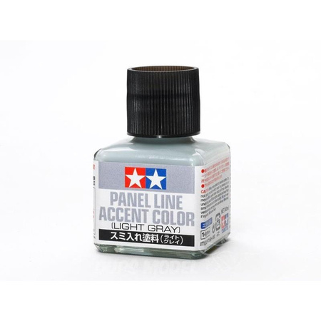Panel Line Accent Color - Light Gray - 40ml | Tamiya 87189