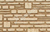 Mur z piaskowca H0/TT 28x14mm (2szt.) | 70012 HEKI