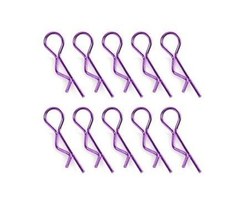 Spinki karoserii (10szt.) fioletowe | 35103 CORALLY