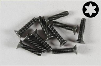 Śruby M4x16mm 10szt. (stożkowa główka, torx) - FG 6920/16