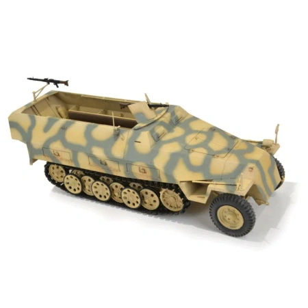 Pojazd Wojskowy Zdalnie Sterowany Sd. Kfz. 251/1 Ausf. 1/16 Kamuflaż Model RC 2,4GHz | 29001-CA TORRO