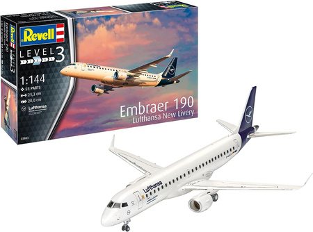 Embraer 190 (Lufthansa New Livery) 1:144 | 03883 REVELL
