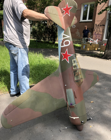 Ilyushin IL-2 (IŁ-2) Shturmovik model spalinowy (1600mm)