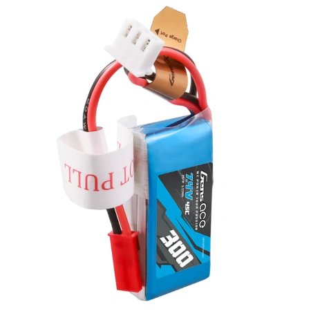 Akumulator LiPo 300mAh 7,4V 45C 2S1P JST BEC | GEA3002S45JST GENS ACE