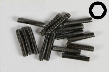 Śruba (pin, bez łebka, imbus) M4x20mm 15szt. - FG 6729/20