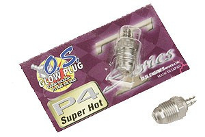 Świeca żarowa TURBO P4 gorąca (super hot) - O.S. Max