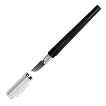 Skalpel modelarski - (zaokrąglone ostrze) - 16003 - Excel K3