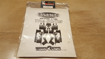 Naklejki Thunder Designs Graphic Mask "The Bomb" - 59504 Team Orion