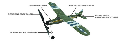 Piper "gumówka" - XA03201 Aviator