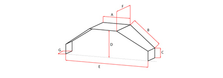 Podwozie węglowe dzielone 300mm