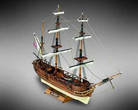 Okręt HMS Beagle Model Drewniany Żaglowiec Mini Mamoli 1:121 350mm | MM03