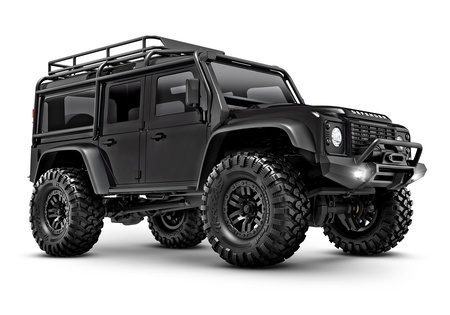 TRX-4M Land Rover Defender 1:18 Czarny | 97054-1 TRAXXAS