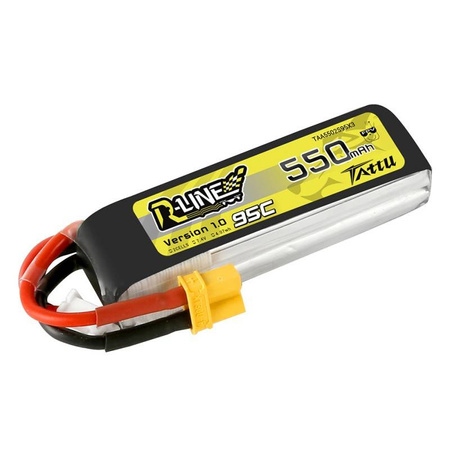 Akumulator LiPo 550mAh 7,4V 95C 2S1P XT30 R-Line | TAA5502S95XT3 TATTU
