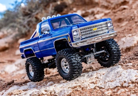 TRX-4M 1979 CHEVROLET K10 (1:18) NIEBIESKI | TRAXXAS 97064-1BLUE