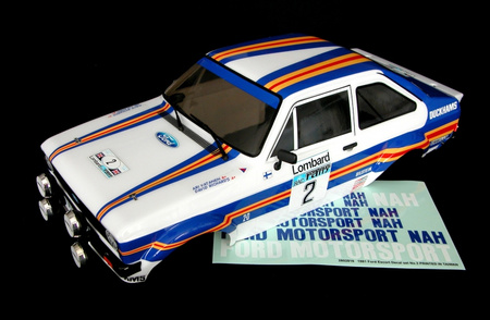 Karoseria Ford Escort RS 1800 Rothmans Body | TRL109 LRP