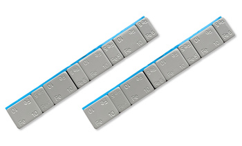 Ciężarki, balast, odważniki samoprzylepne (2x60g) | 001994