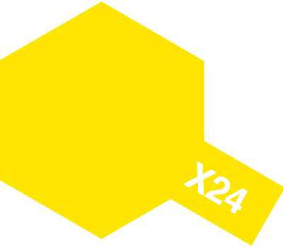Farba Emalia X-24 CLEAR YELLOW 10ml - Tamiya 80024