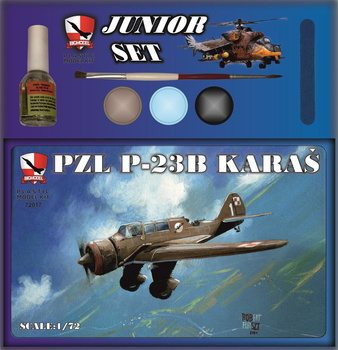 PZL P-23B Karaś 64 Eskadra - Junior Set | Big Model JS72017