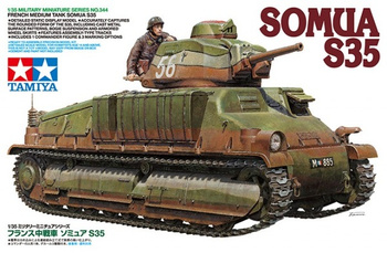 French Medium Tank Somua S35 1:35 | Tamiya 35344