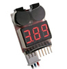 LiPo Alarm Buzzer 1-8S Sygnalizator Spadku Napięcia Miernik