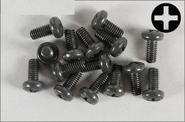 Śruby M4x8mm 15szt. (gwiazdka) - FG 6731/08