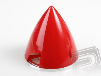 Kołpak z duralową podstawą 75 mm (CZERWONY)
