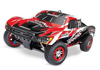 SLAYER PRO 4X4 NITRO z TSM (czerwony) | 59076-3 TRAXXAS