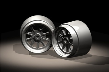 Felgi aluminiowe IQP kwadrat 18mm srebrne 02-22