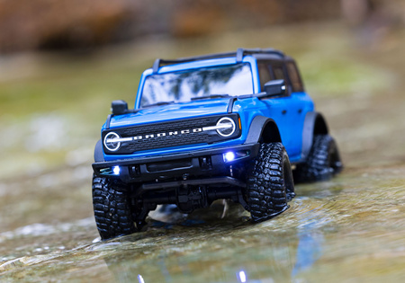 Traxxas TRX-4M Ford Bronco 1/18 4x4 Crawler RC Niebieski Samochód Terenowy Zdalnie Sterowany | 97074-1-BLUE