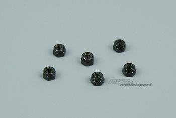 komplet nakrętek samohamownych M3 (6szt.) - BSD 901066
