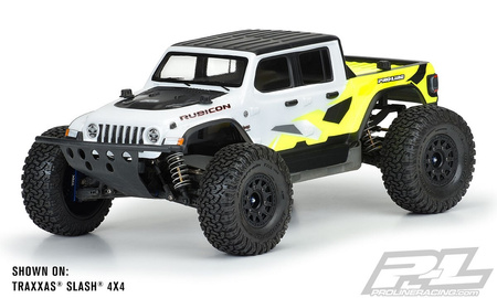 Karoseria 1:10 Jeep Gladiator Rubicon (Slash Short Course) transparentna | ProLine 354200