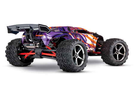 Traxxas E-Revo VXL TSM Bezszczotkowy 1/16 Purpurowy Model Zdalnie Sterowany | 71076-8-PRPL