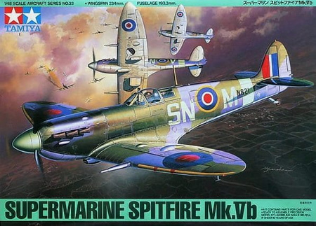 Supermarine Spitfire Mk.Vb 1:48 | Tamiya 61033