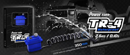 Serwo Mini TR-4 (do blokad w modelach Traxxas) - PowerHD