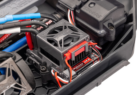 Traxxas Rustler 4X4 Brushless Bezszczotkowy 1:10 2,4GHz Czarny Samochód Zdalnie Sterowany Model RC | 67464-4