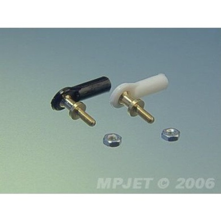 Snap kulowy typu V1, średnica 4mm, długi, M2/M2 (2szt.) | 2408 Mp Jet