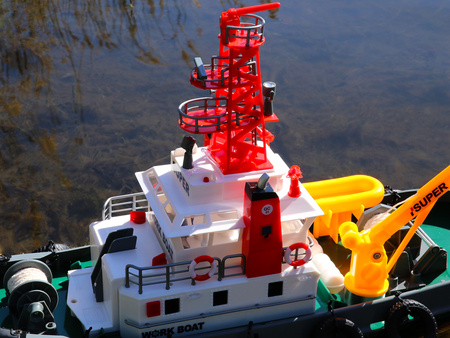 Holownik RC z armatką wodną - 2,4GHz - 3810 HENG LONG