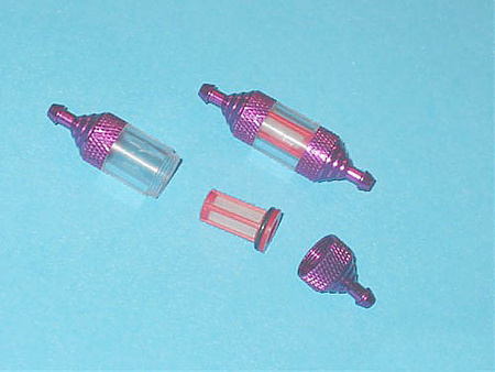 Filtr paliwa duży - fioletowy