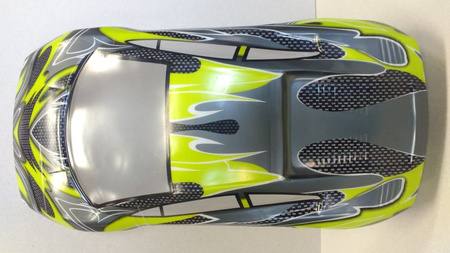 KAROSERIA 1:10 ON-ROAD green - HSP 10030-1