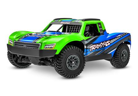 Traxxas Mini Slash 4X4 BL-2S Short Course 1:16 Zielony Samochód Zdalnie Sterowany Model RC | 108164-1-GRN