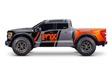 Traxxas Ford Raptor R 4X4 Ultimate 4S Czarny Samochód RC Model Zdalnie Sterowany | 101177-4-FOX1