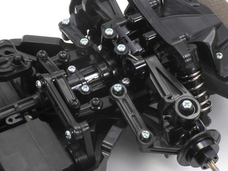 Tamiya Toyota Gazoo Racing WRT/GR Yaris TT-02 1/10 KIT Samochód Zdalnie Sterowany Model RC do Złożenia | TA-58716